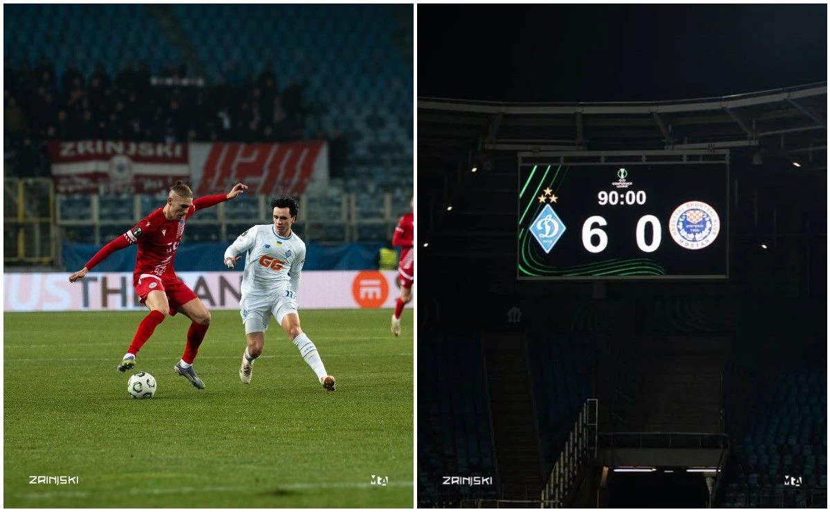 Ovako je sinoć izgledao semafor nakon meča Dynamo - Zrinjski