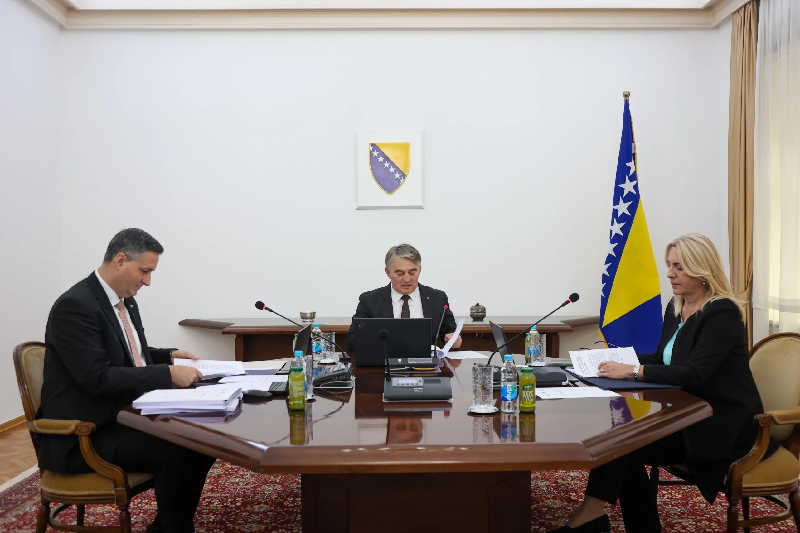 Zajendičko saopćenje Komšića i Bećirovića