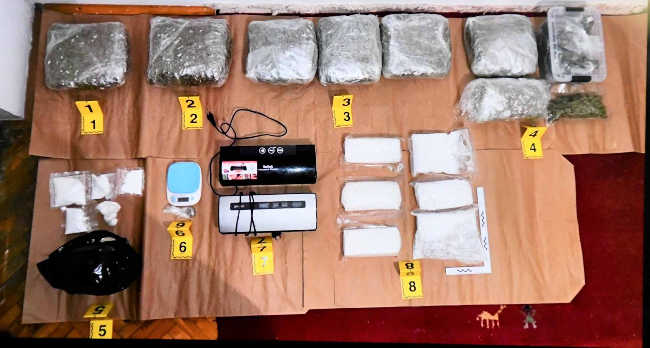 Zaplijenjeni narkotici