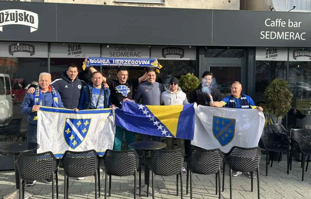 Navijači iz Bugojna itekako raspoloženi