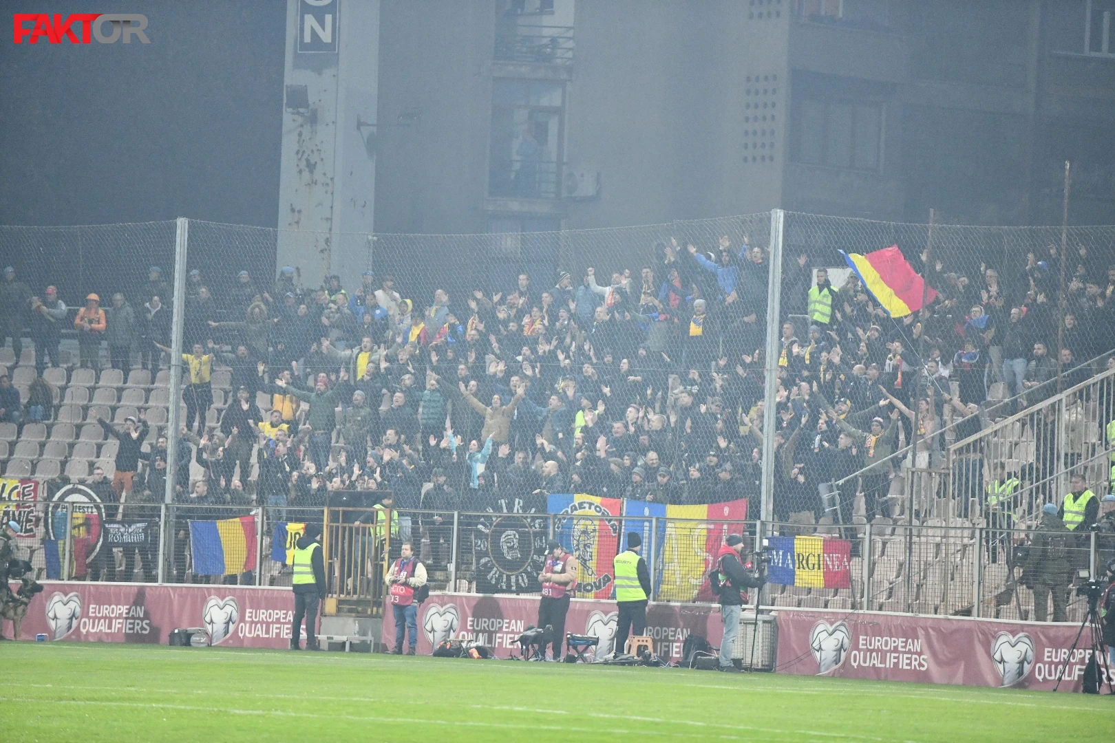 Navijači Rumunije u Zenici