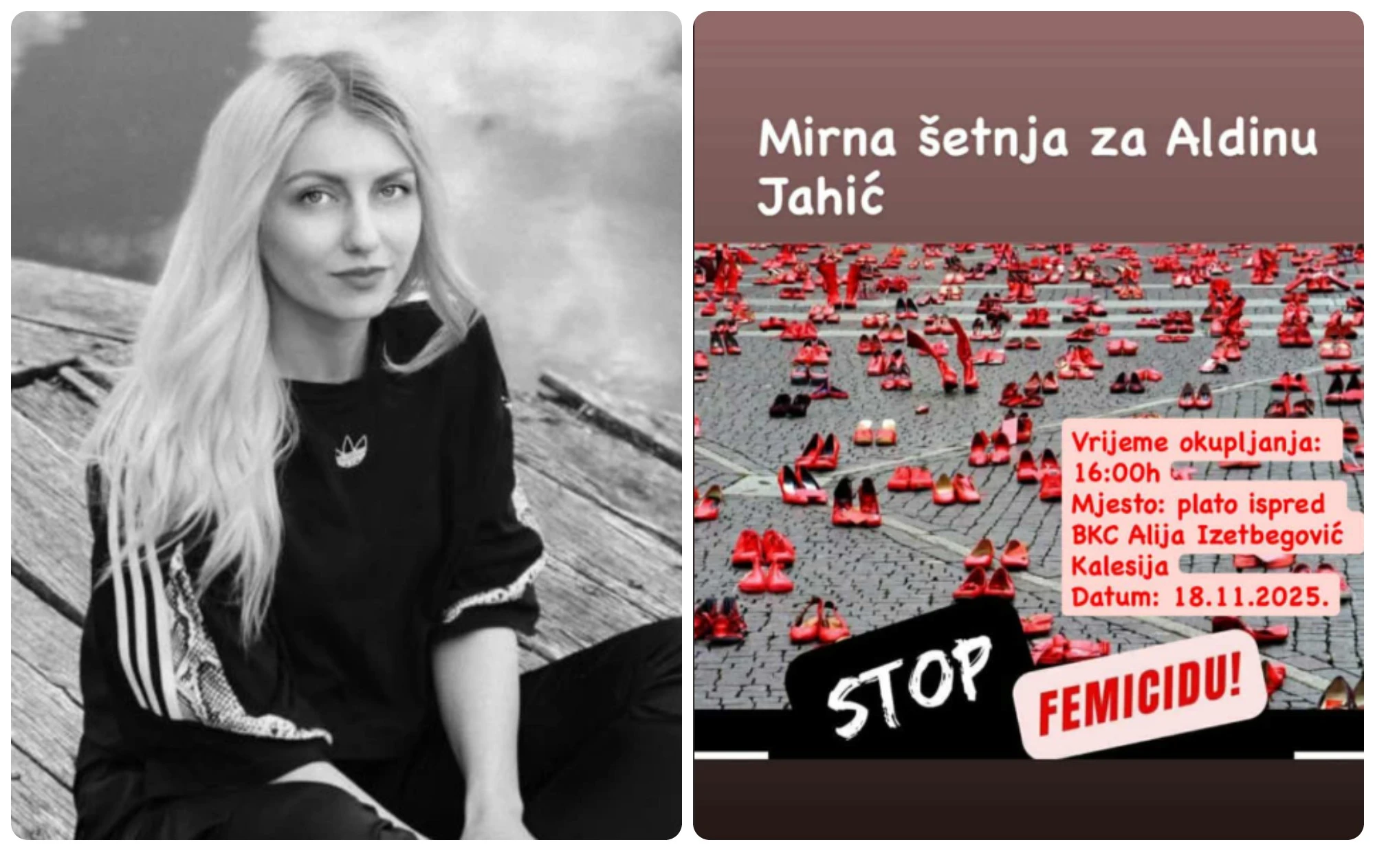 Porodici žrtve upućena je iskrena sućut