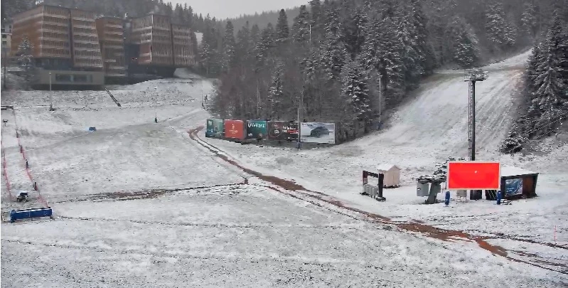 Bjelašnica jutros zabijelila