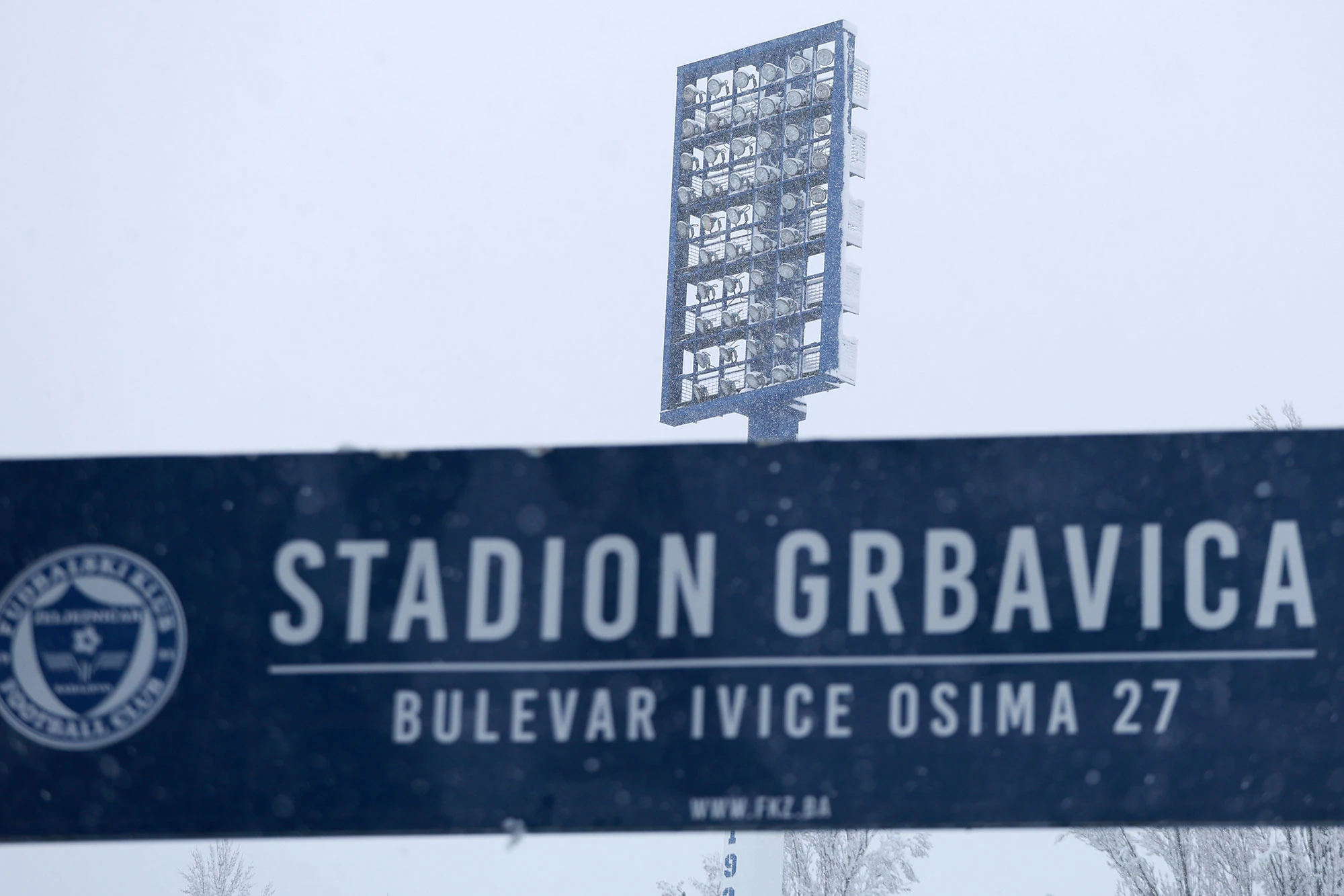 Snijeg prekrio Grbavicu