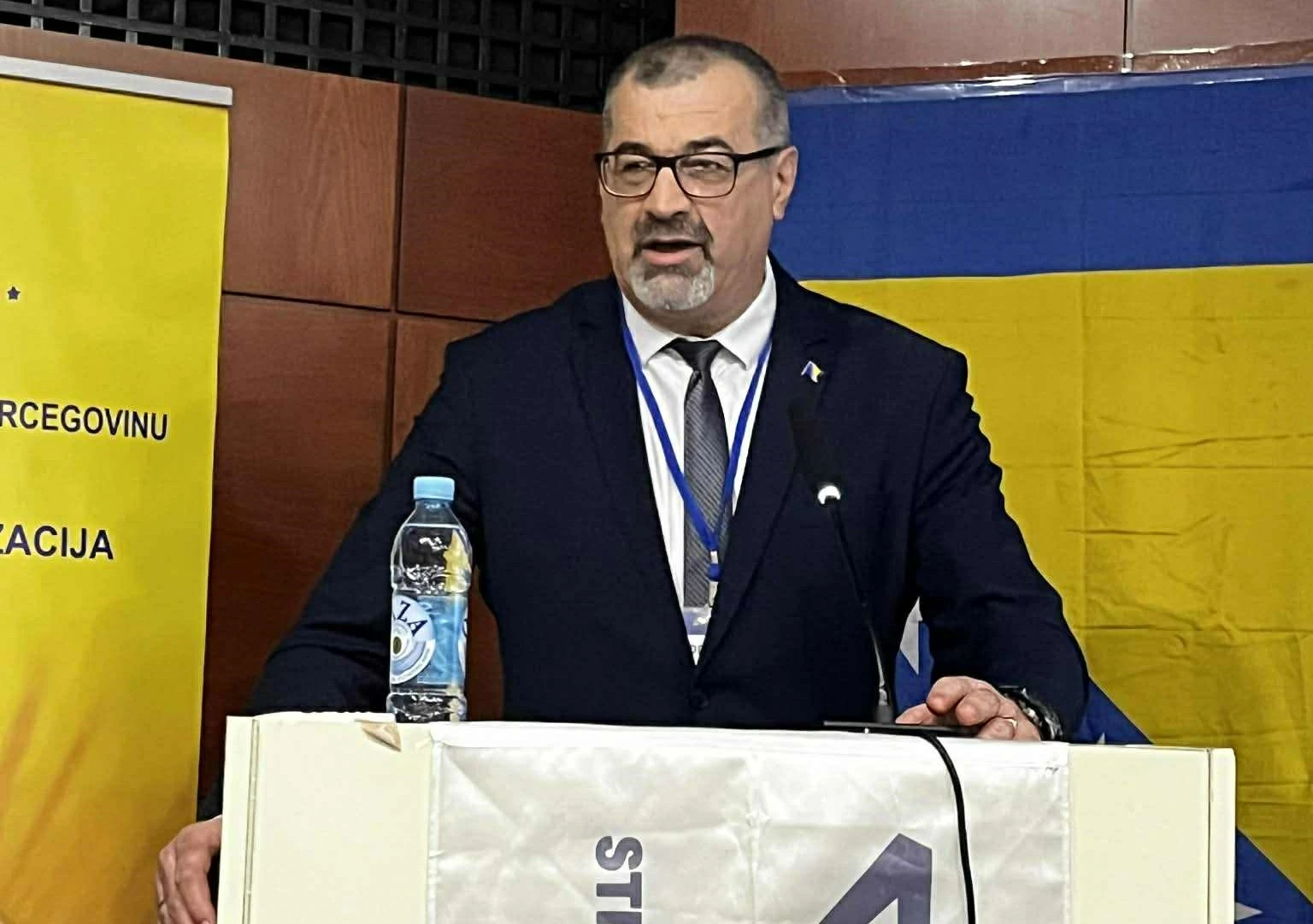 Žarko Vujović na Izbornoj skupštini SBiH