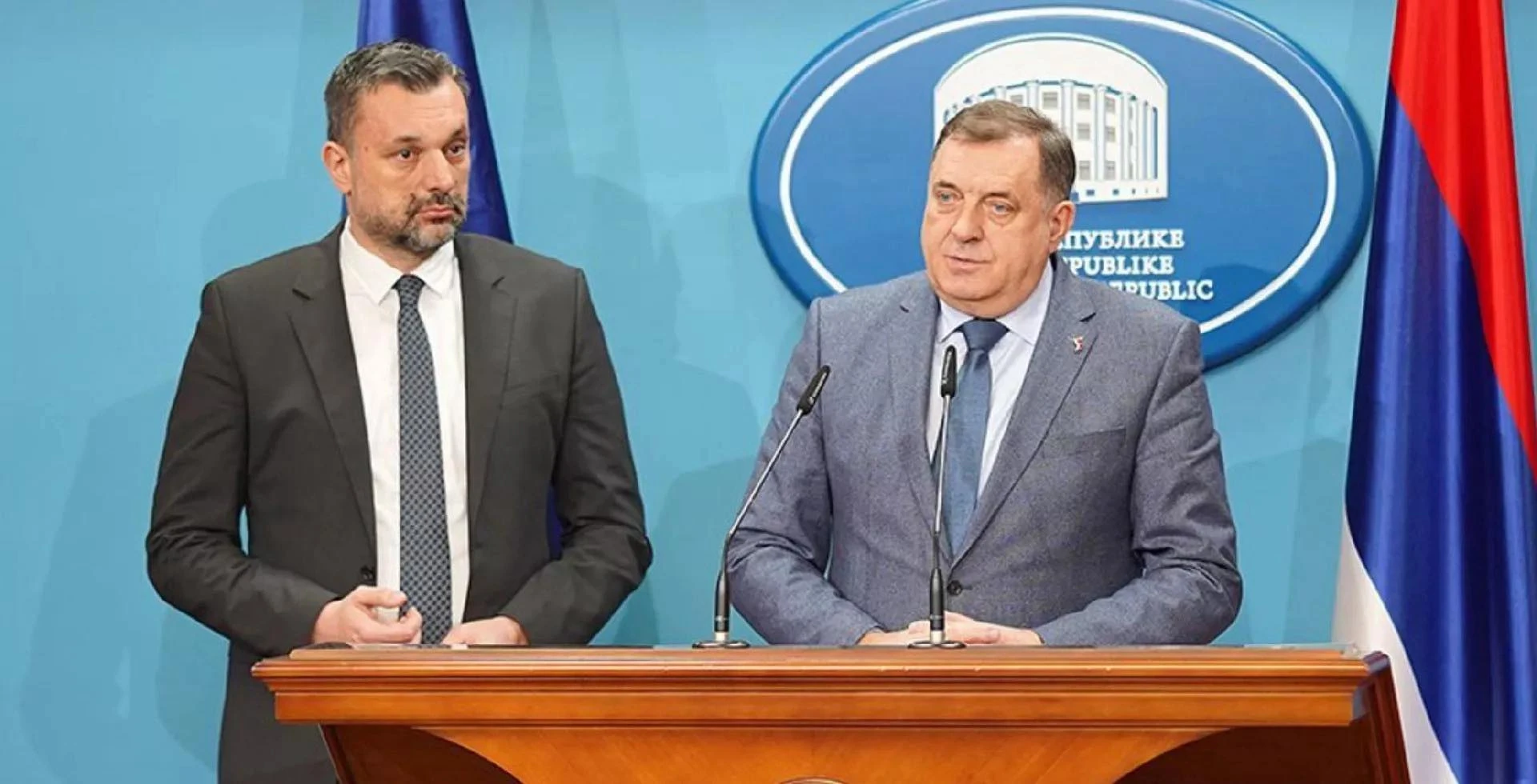 Elmedin Konaković i Milorad Dodik