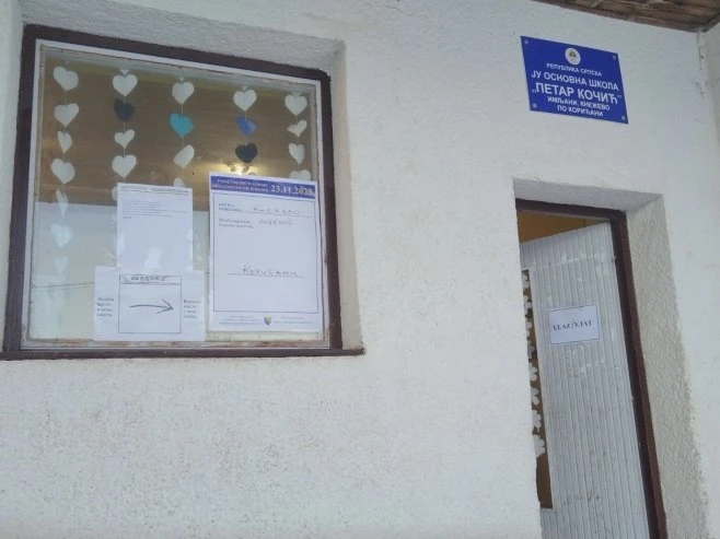 Biračko mjesto u Korićanima