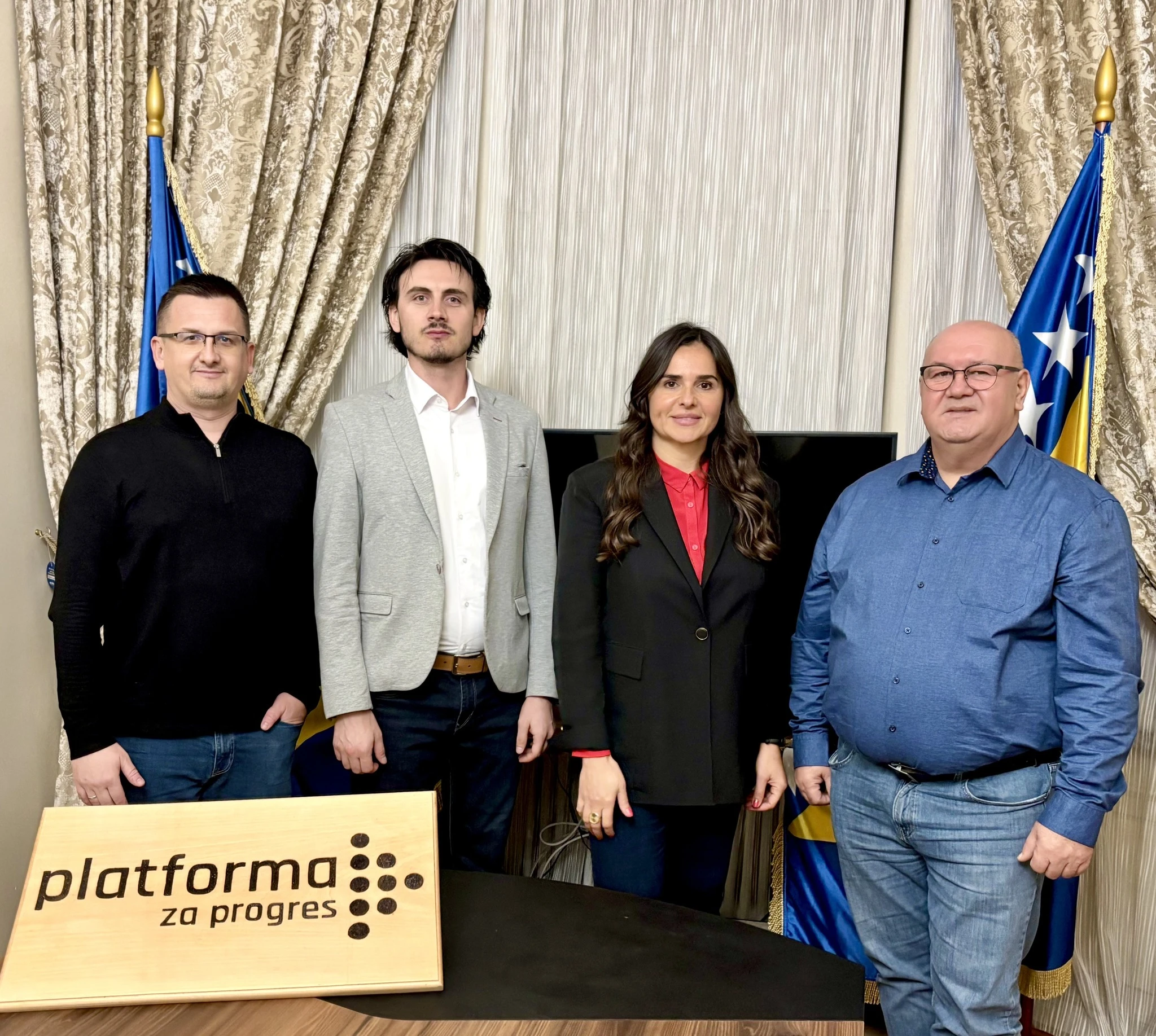 Jasmin Heljić, Sedin Omerbašić, Adela Kadirić i Redžep Mešanović