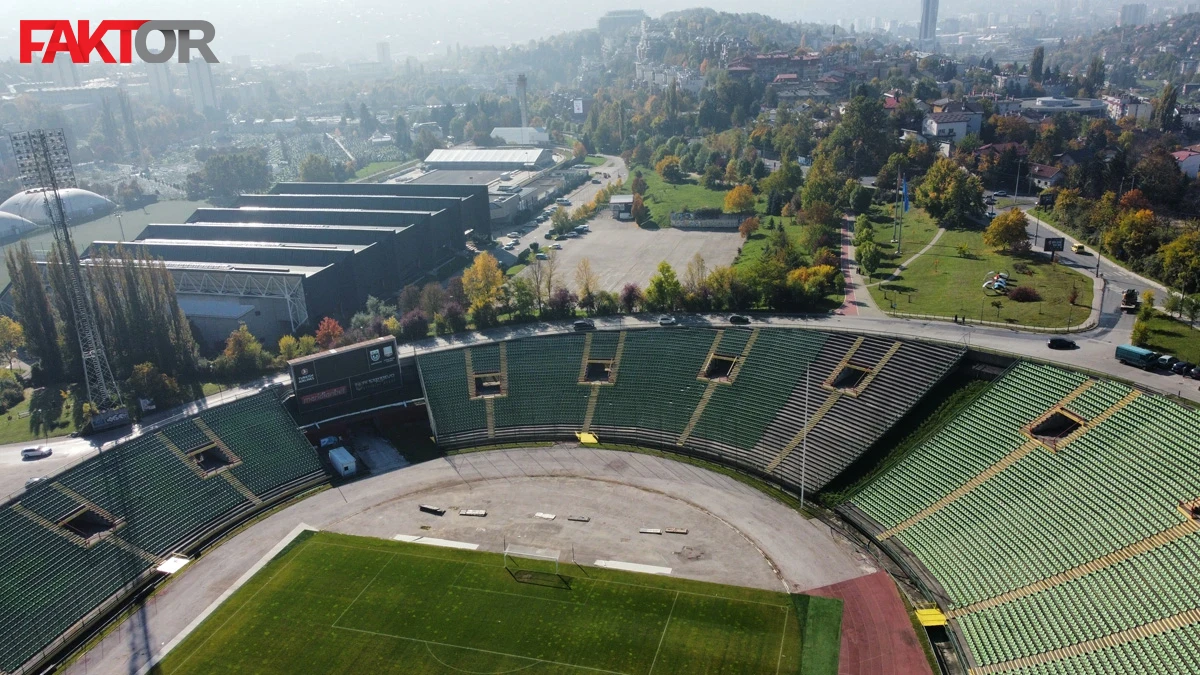 Južna tribina stadiona Koševo će biti prazna na predstojećem derbiju