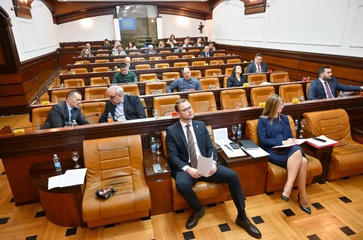 Draško Stanivuković na sjednici Skupštine