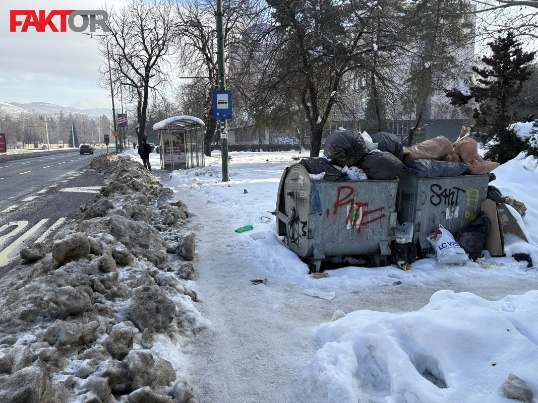 Sa snijegom je stigao potpuni kolaps