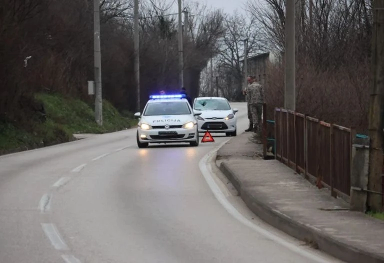 Saobraćajna nesreća u naselju Dračevice