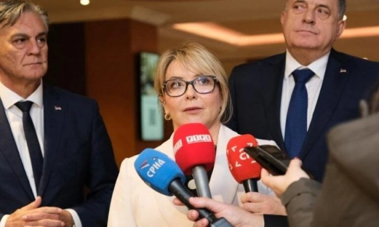 Siniša Karan, Ana Trišić-Babić i Milorad Dodik