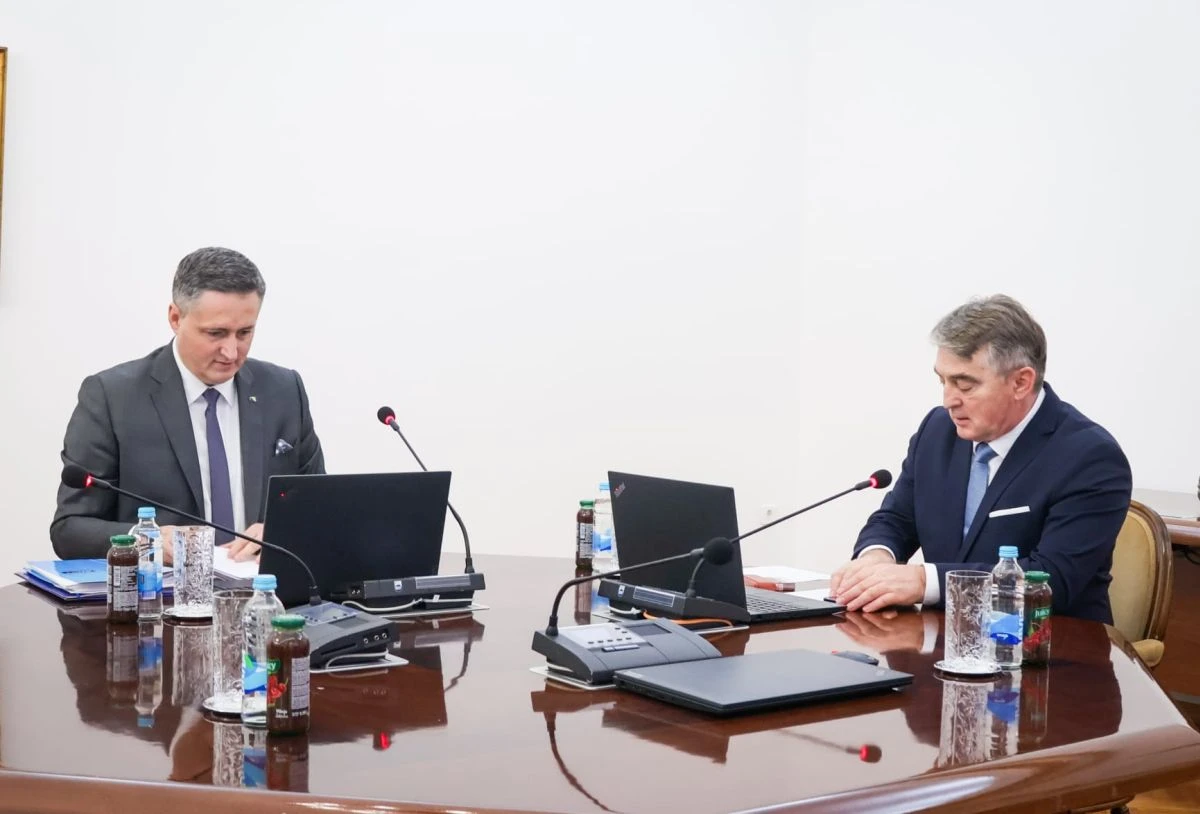 Denis Bećirović i Željko Komšić