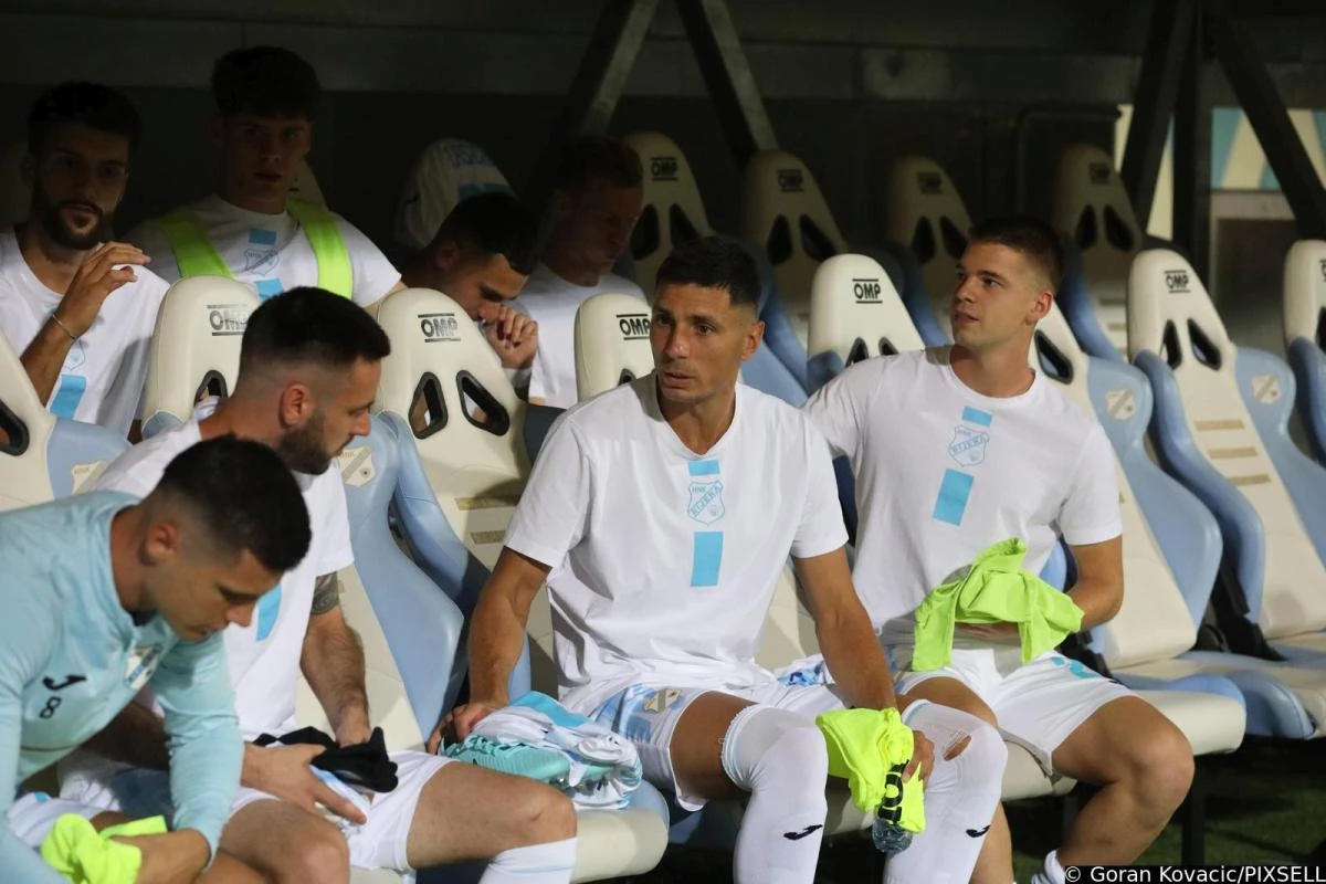 Ilinković (skroz desno) je u januaru napustio Rijeku