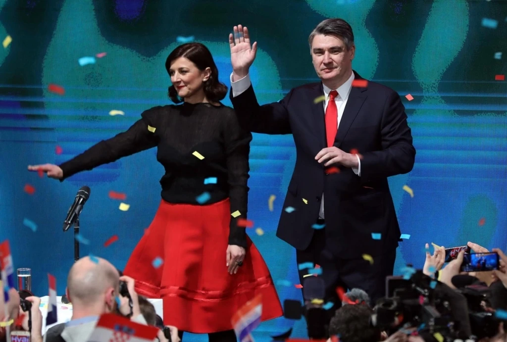 Zoran Milanović sa suprugom