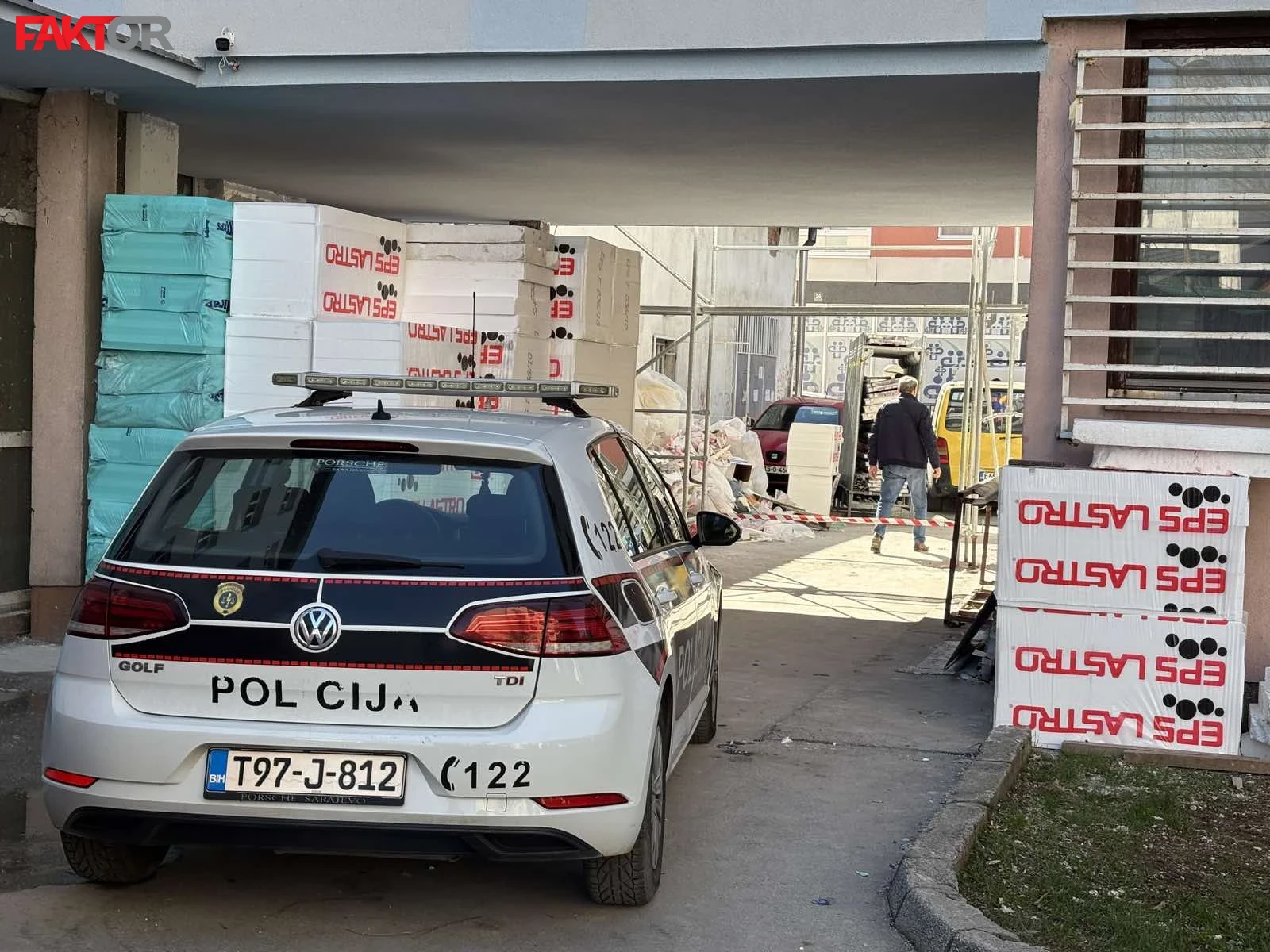 S mjesta nesreće u Ustaničkoj ulici