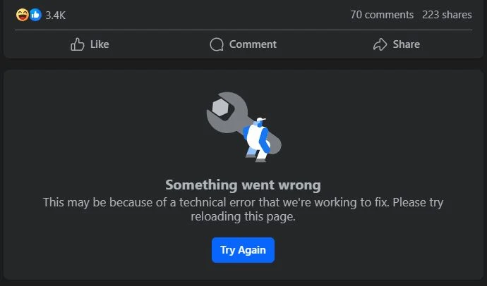 Korisnici Facebooka prijavili smetnje