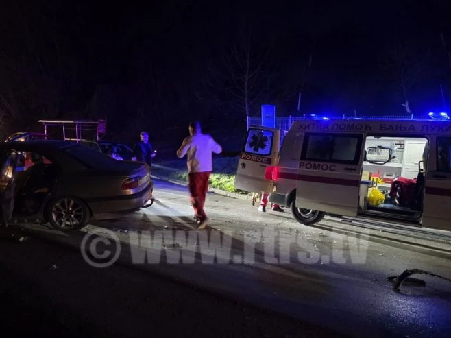 U nesreći su učestvovala dva vozila