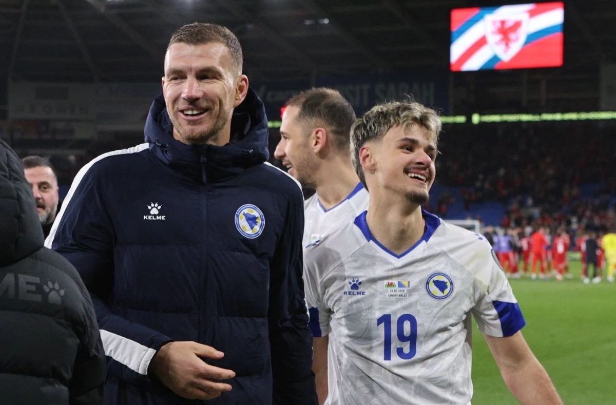 Edin Džeko i Kerim Alajbegović