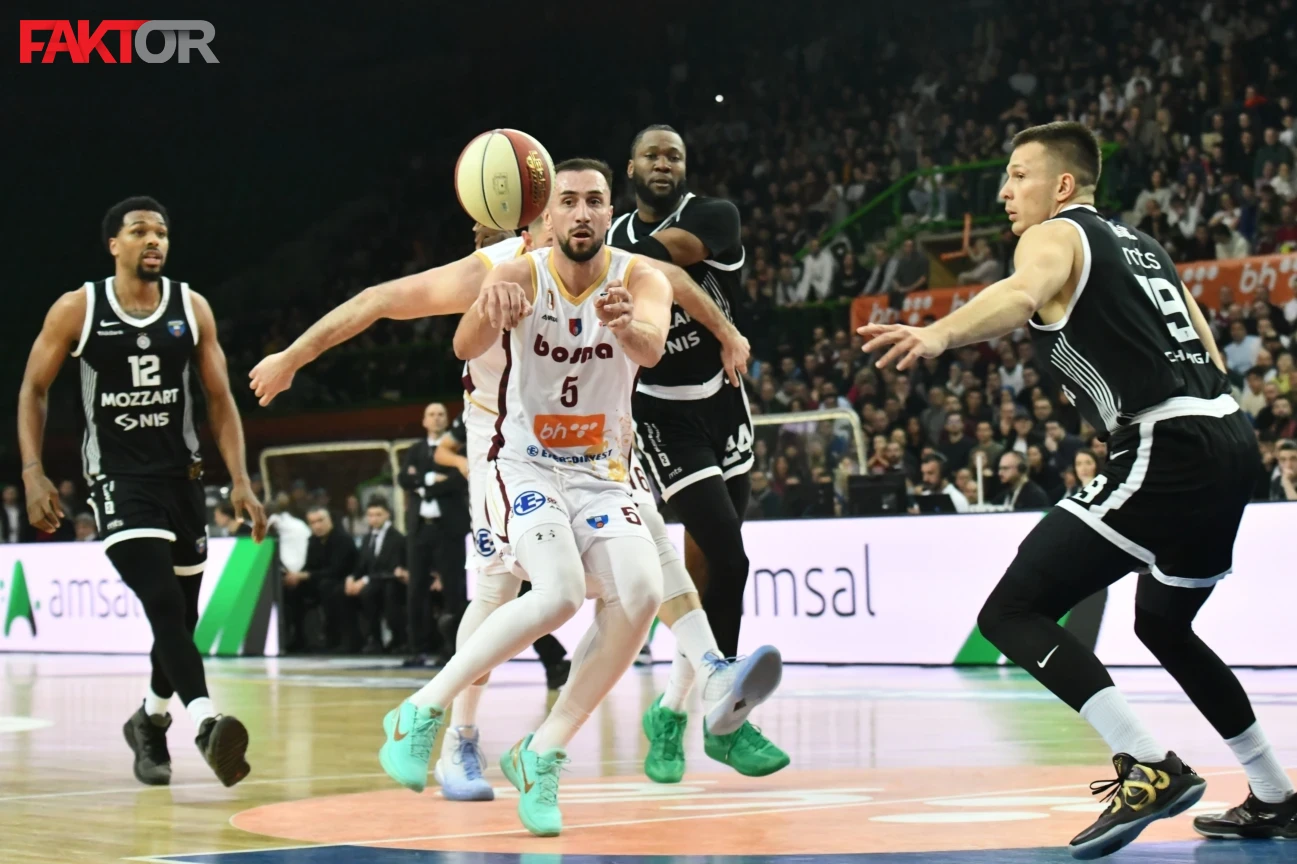 Partizan je opet razbio Bosnu