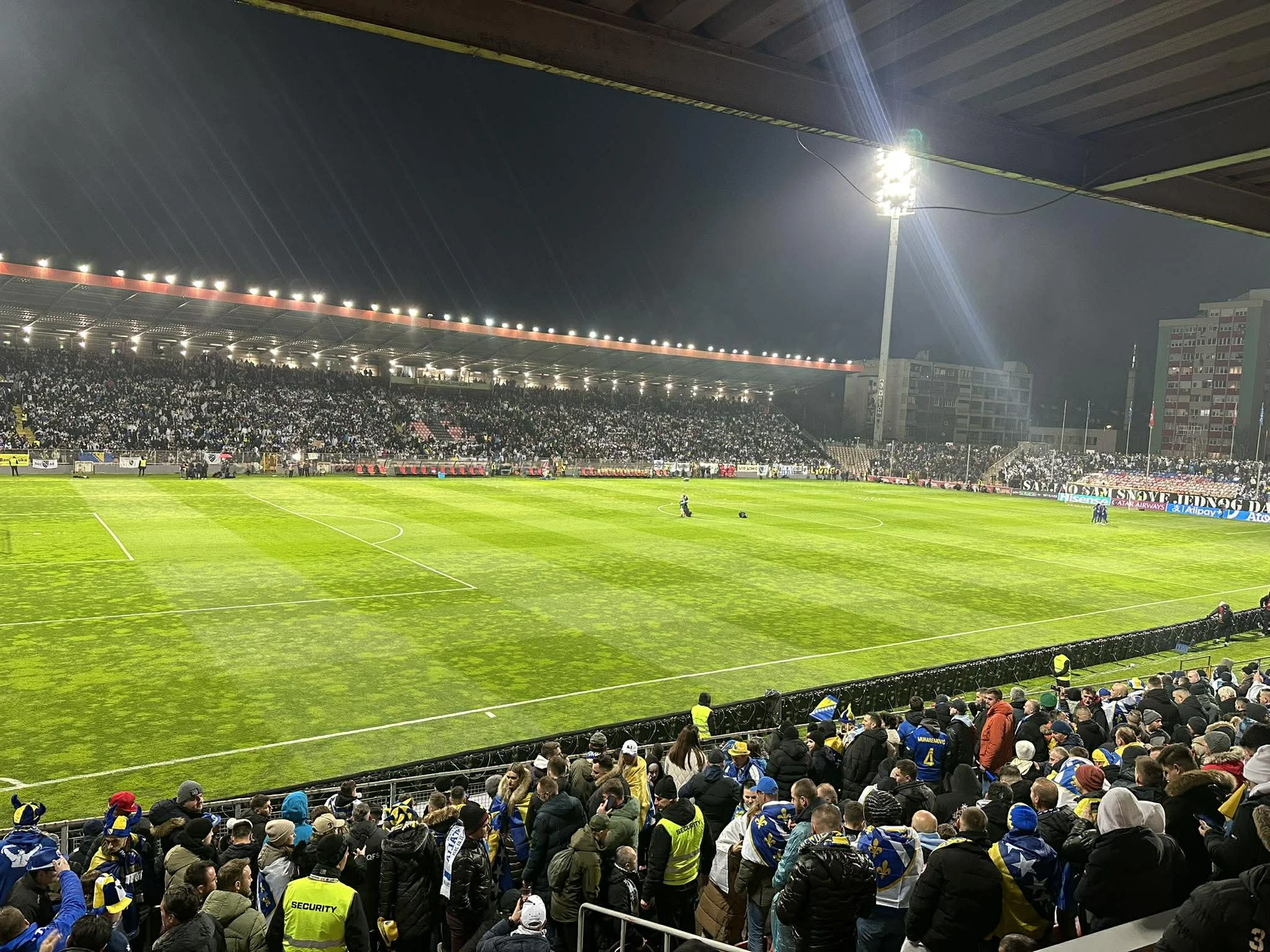 Ne možete se sjetiti sličnih scena na Bilinom terenu sat vremena prije utakmice