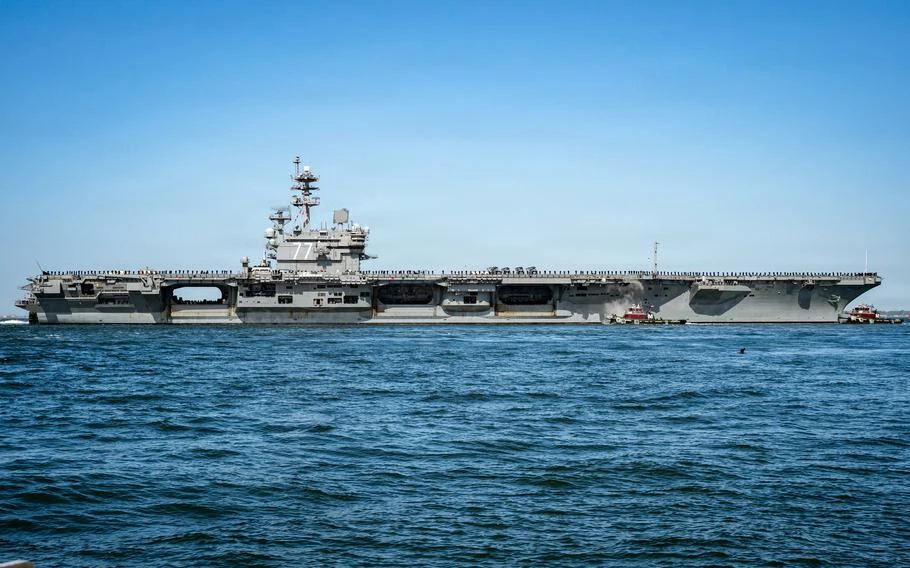 Američki nosač zrakoplova USS George HW Bush i udarna grupa napuštaju SAD: Plove li prema Bliskom istoku?