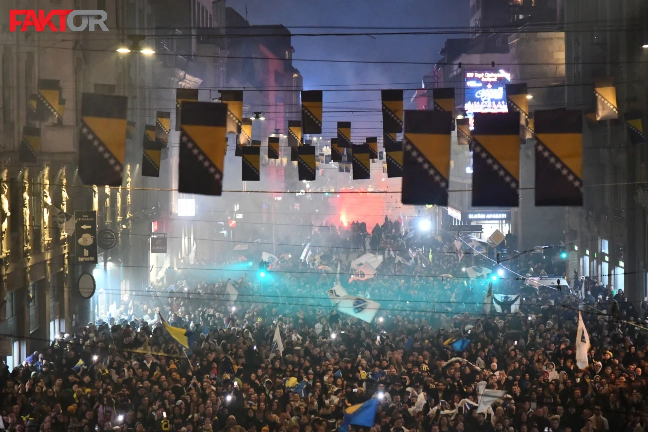 Sve “gori” pred Vječnom vatrom, Zmajevi na putu za Sarajevo