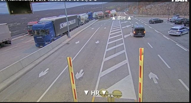 Gužve na graničnim prijelazima na ulazu u BiH