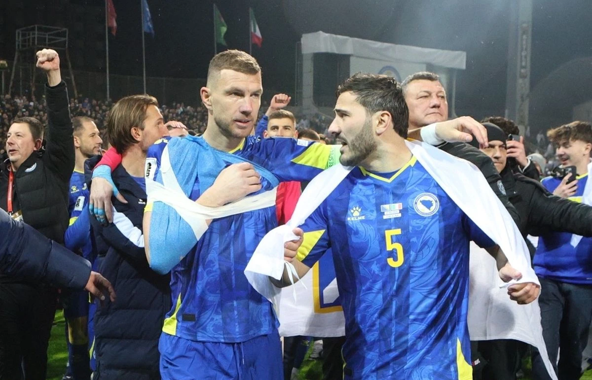 Kada se sve “stišalo”, stigla je poruka od Edina Džeke: Velike stvari su pred nama! Ti si jedina!