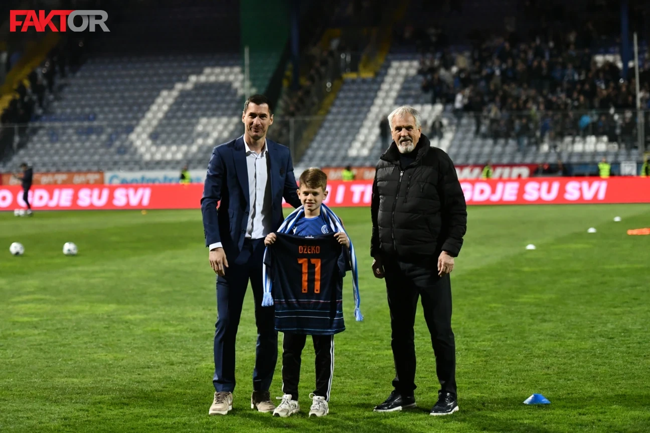 Kosorić poklonio dres Džekinom sinu Daniju
