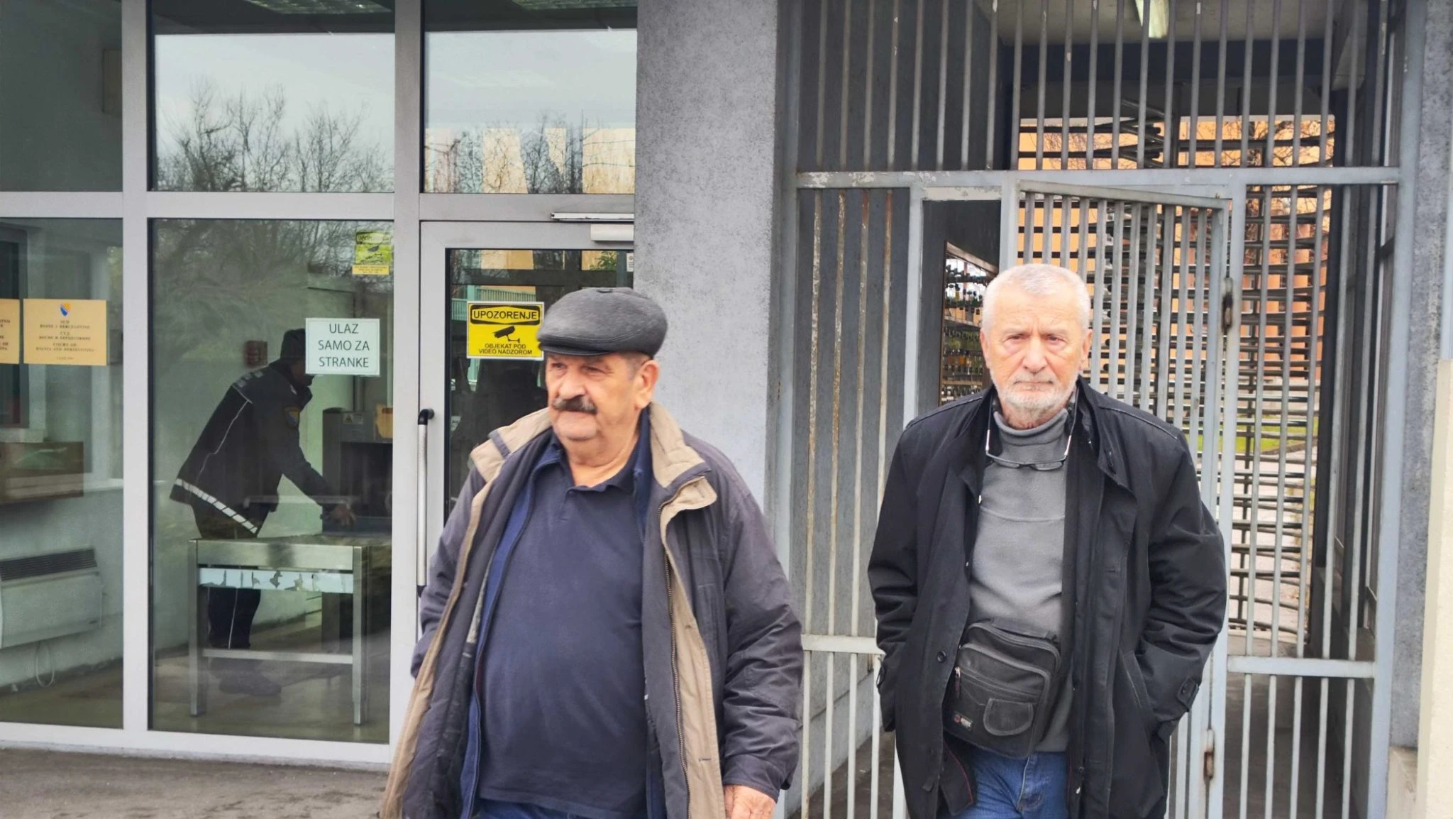 Zdravko Samardžija (desno) sa braniocem Slobodanom Perićem (lijevo)