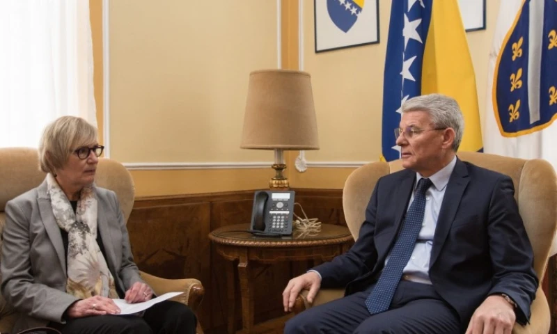 Džaferović i ambasadorica Norveške Rustem