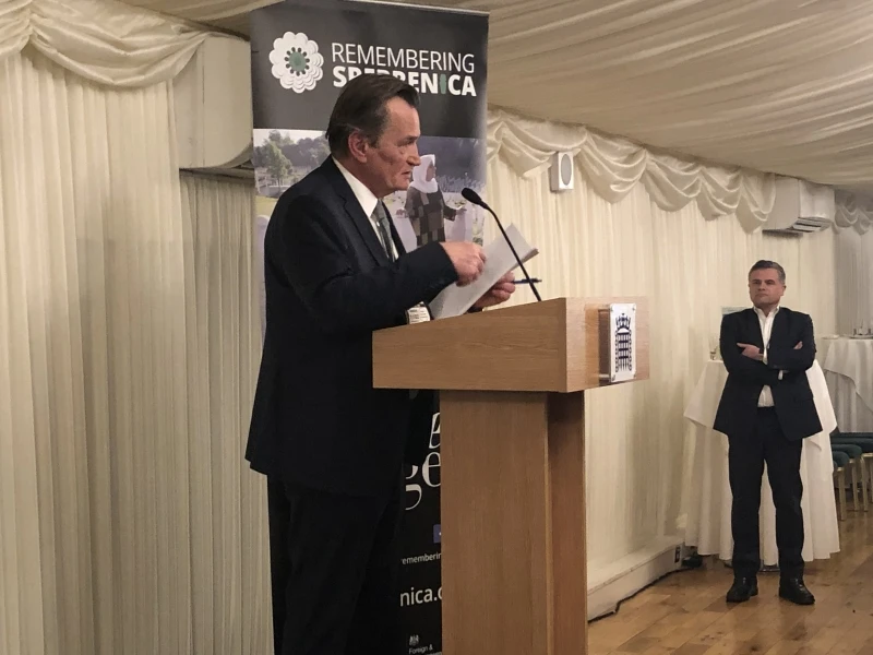 Haris Silajdžić, London 