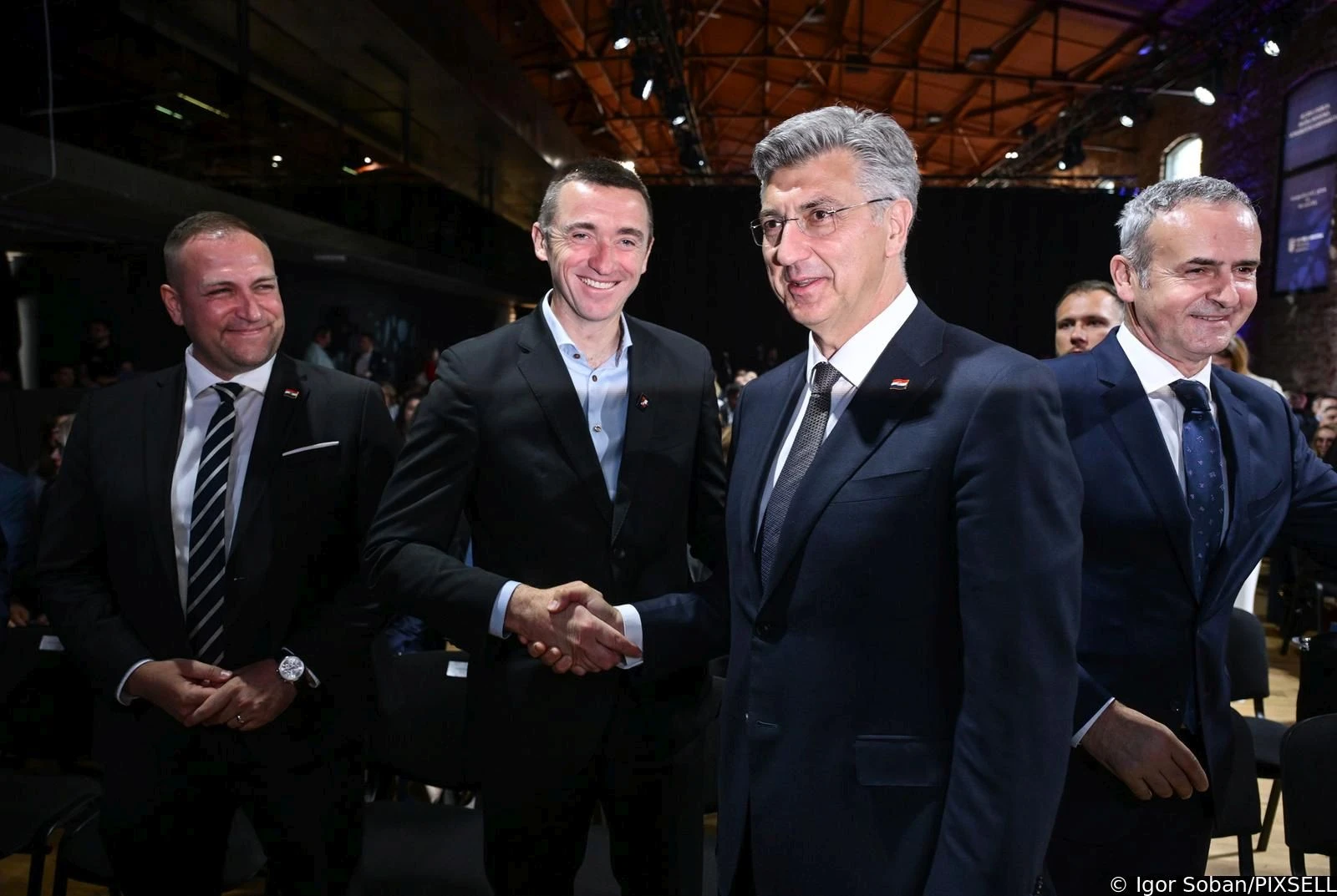 Ivan Penava i Andrej Plenković