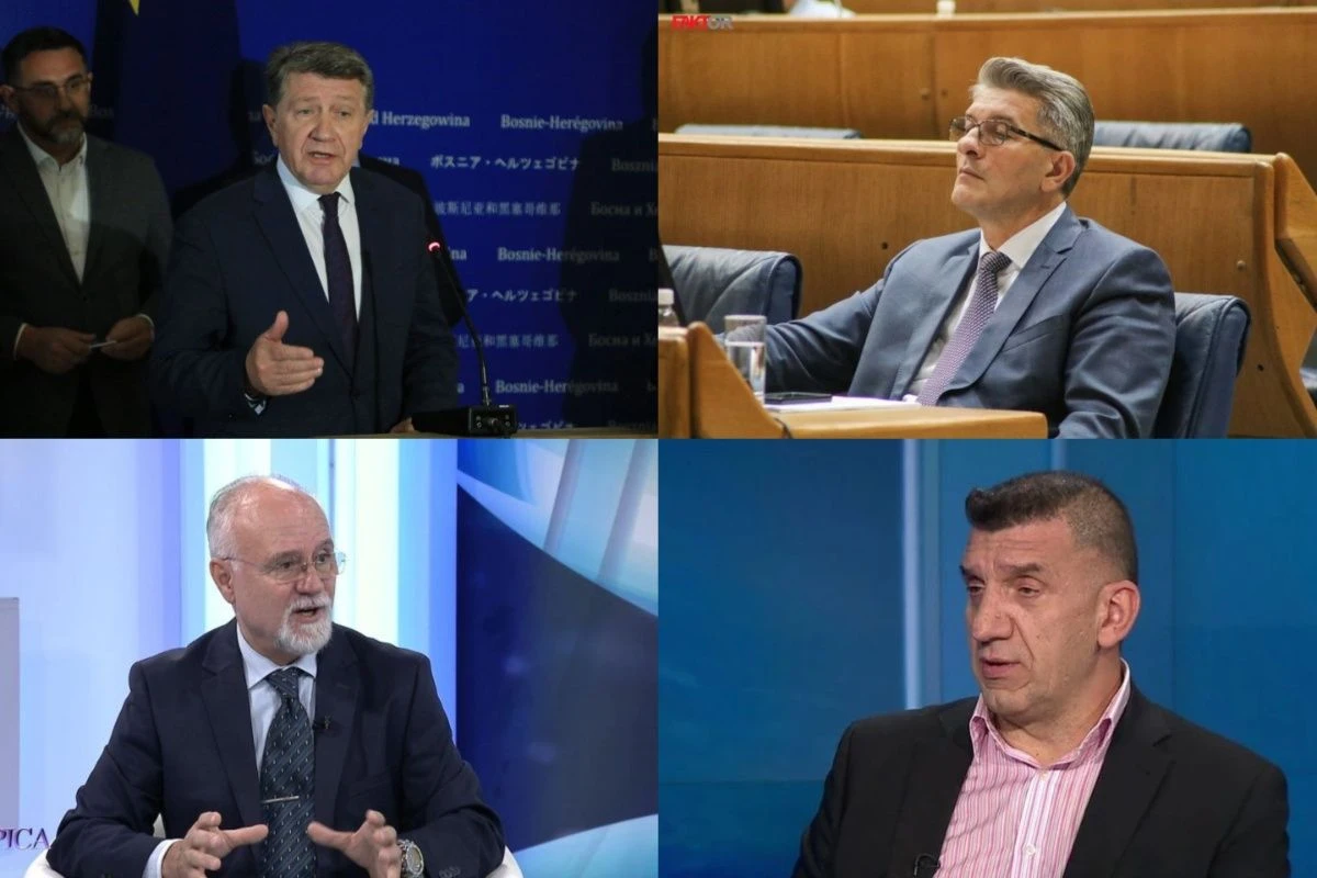 Safet Kešo, Zoran Pavlović, Šemsudin Mehmedović i Muharem Karamujić