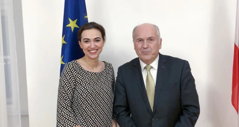 Alma Zadić i Valentin Inzko