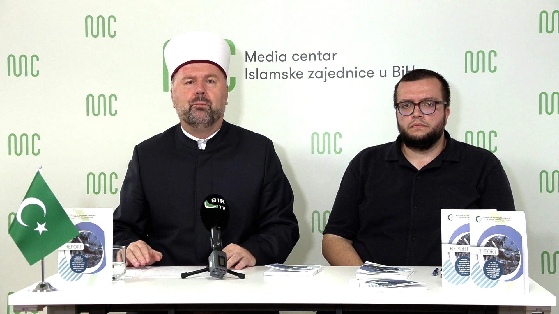 Muftija Mevludin ef. Dizdarević i Harun Išerić