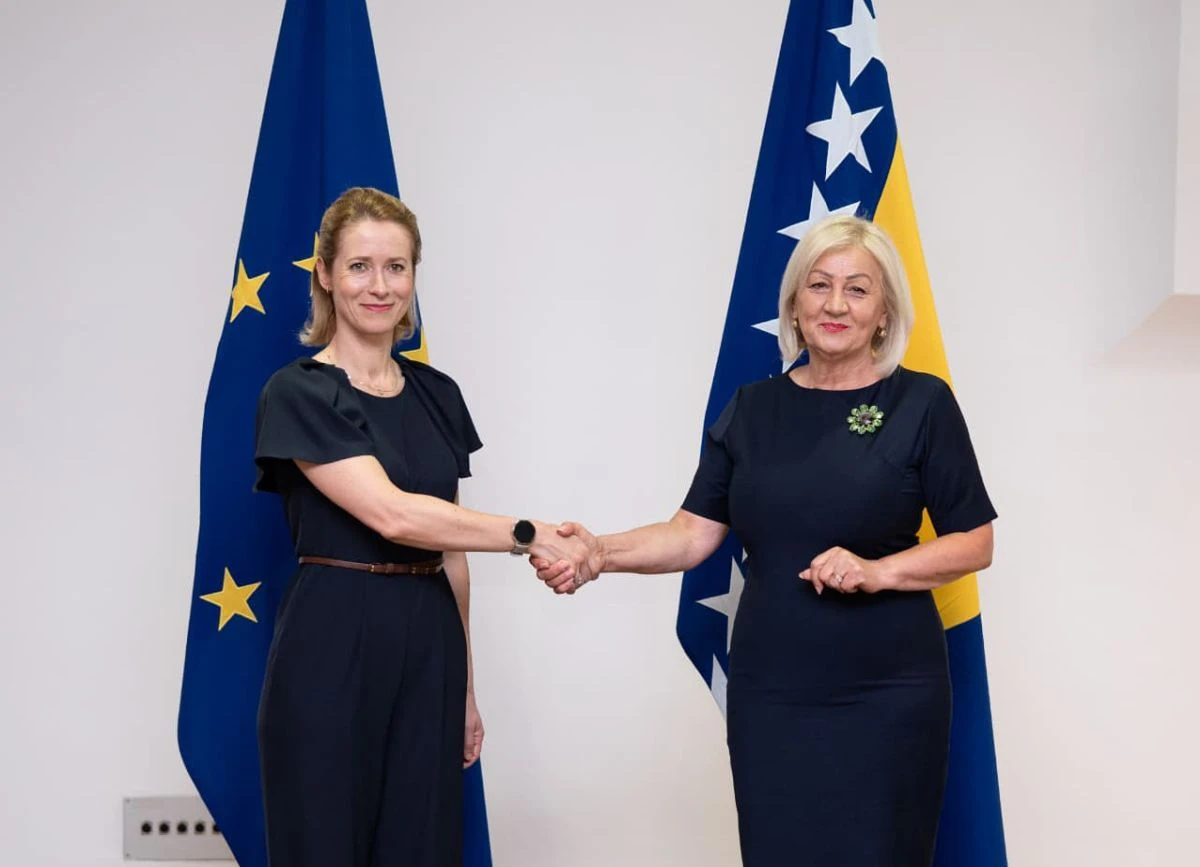 Kaja Kallas i Borjana Krišto