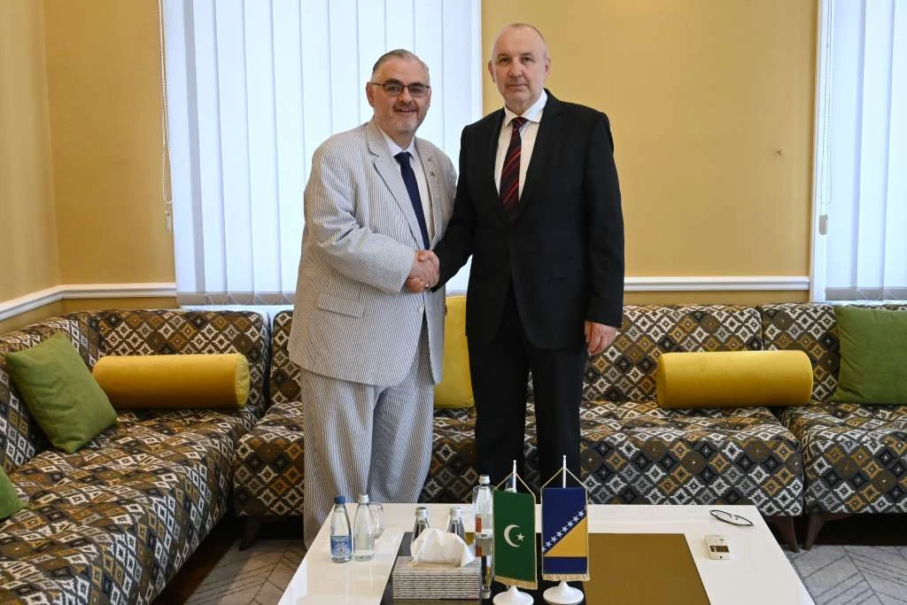 muftija sarajevski Nedžad ef. Grabus i Lois Crishock