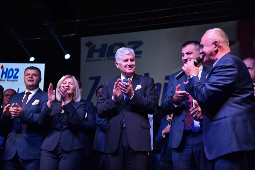hdz, predizborni skup livno 28.09.2018