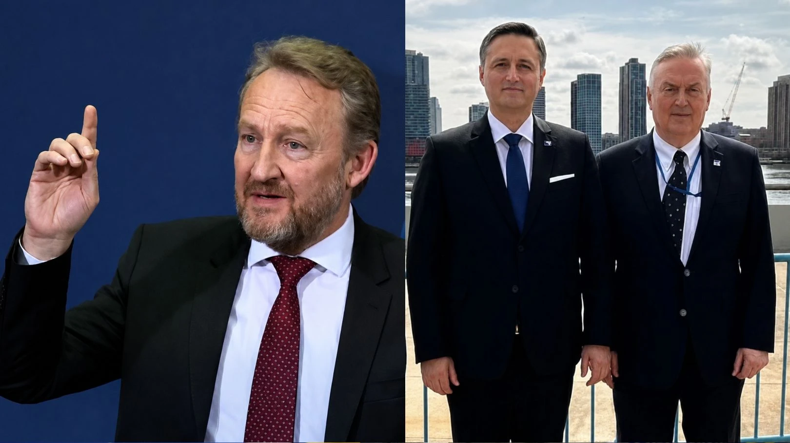 Bakir Izetbegović i politički otac sa sinom
