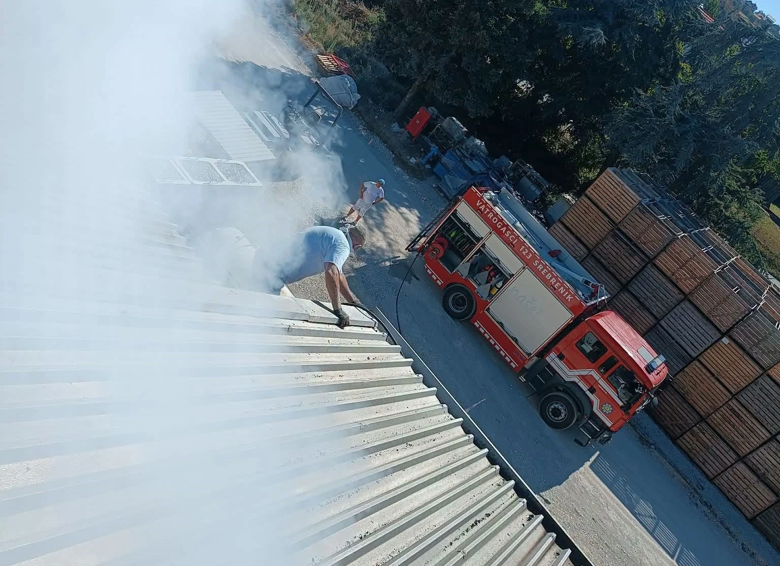 Požar u Srebreniku