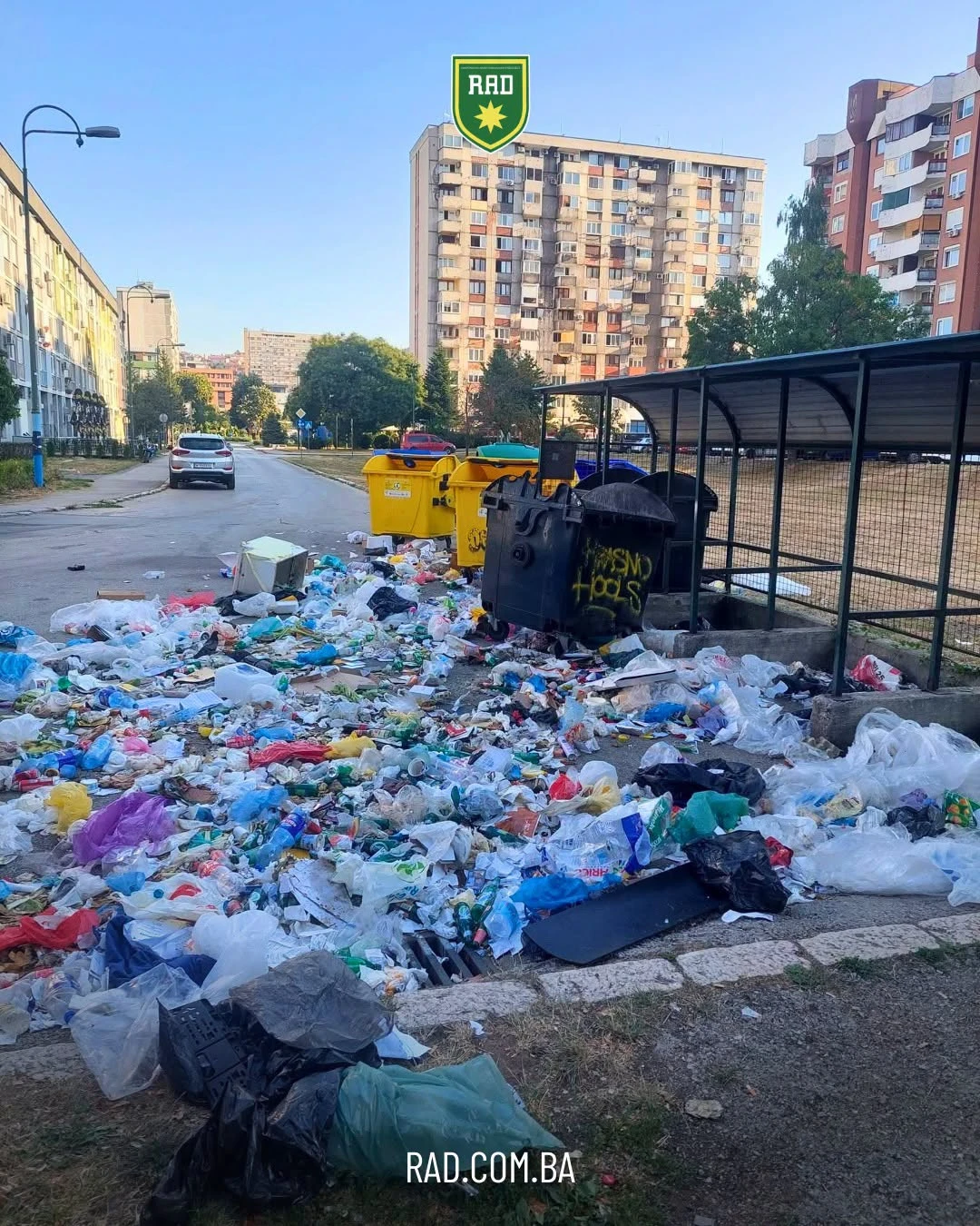 Iz KJKP Rad kažu da javni prostor nije ničije privatno odlagalište