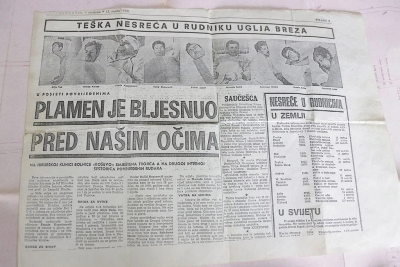 Rudnik Breza, tragedija