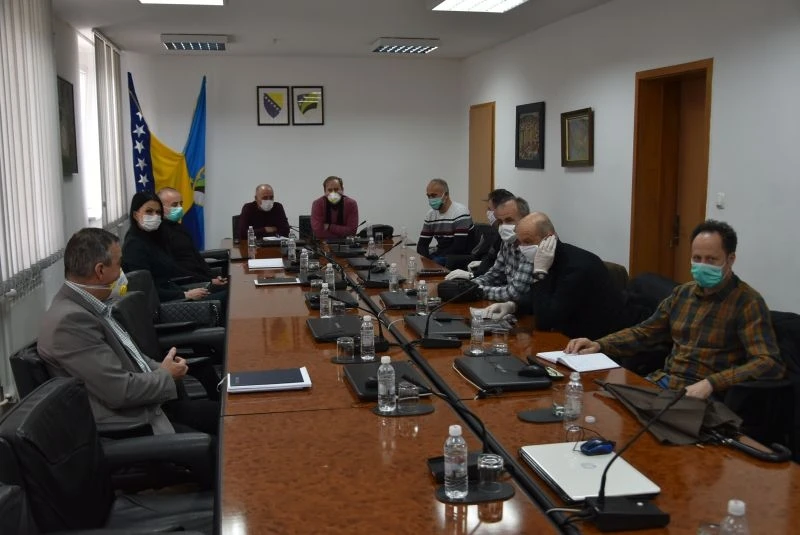 Predstavnici sindikata na sastanku u Vladi TK