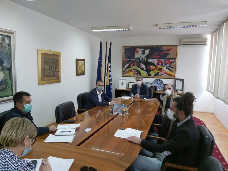 Novinari BIRN-a kod gradonačelnika Imamovića