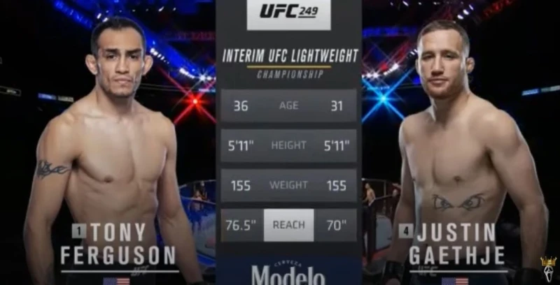 Tony Ferguson i Justin Gaethje