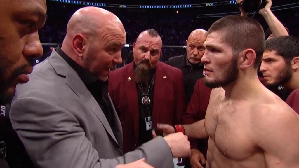 Dana White i Khabib Nurmagomedov