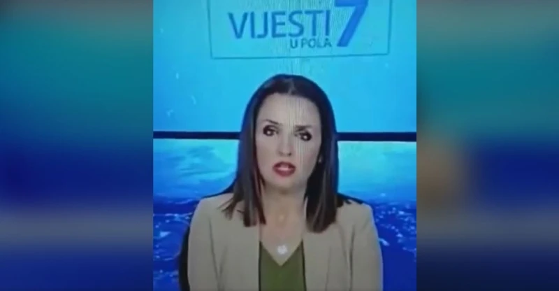 Greška voditeljice